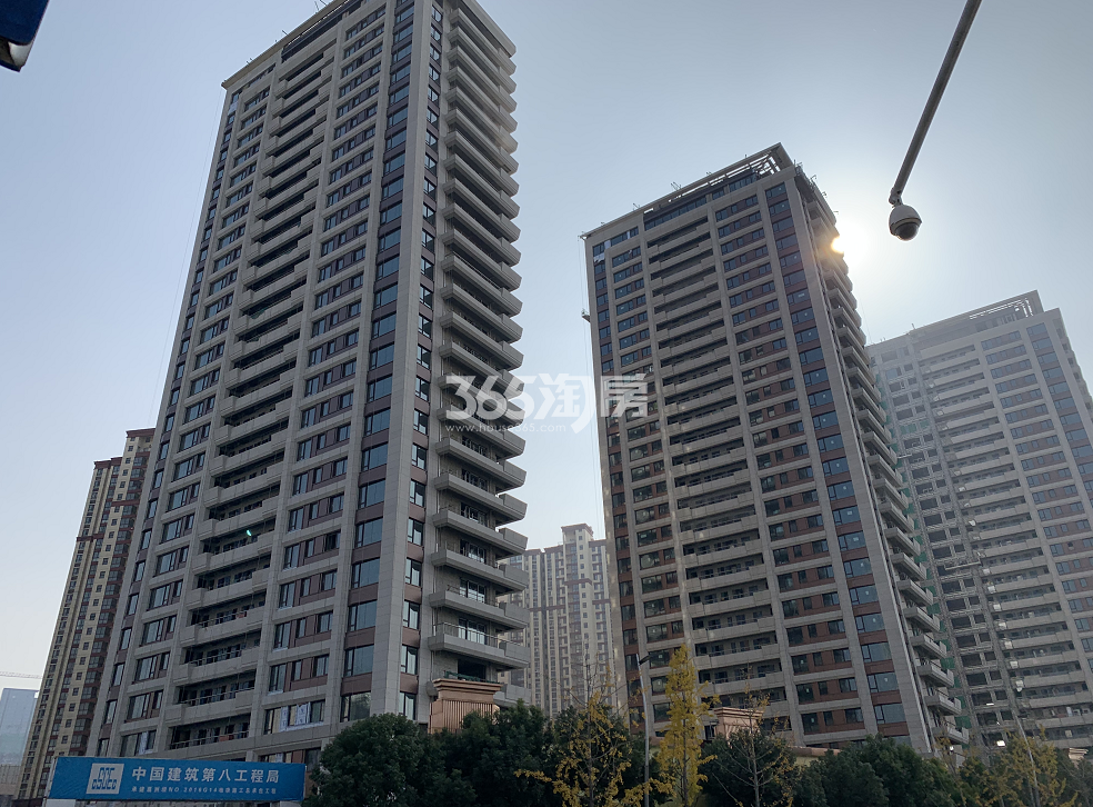 葛洲坝南京中国府最新工程进度（12.28）