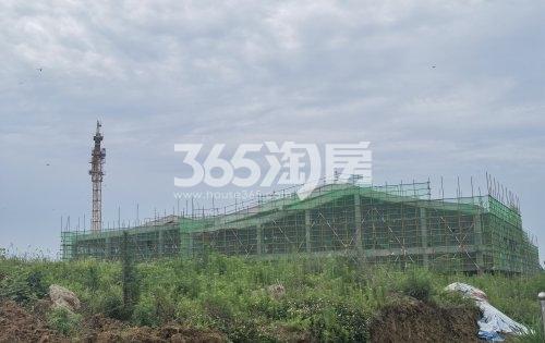 方远文璟花园售楼部在建实景图（2021.6.15）