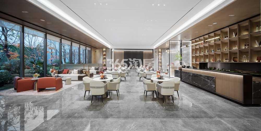 龙湖·粼云上府示范区实景（2021.12.9摄）