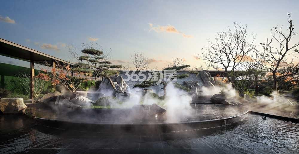 龙湖·粼云上府示范区实景（2021.12.9摄）