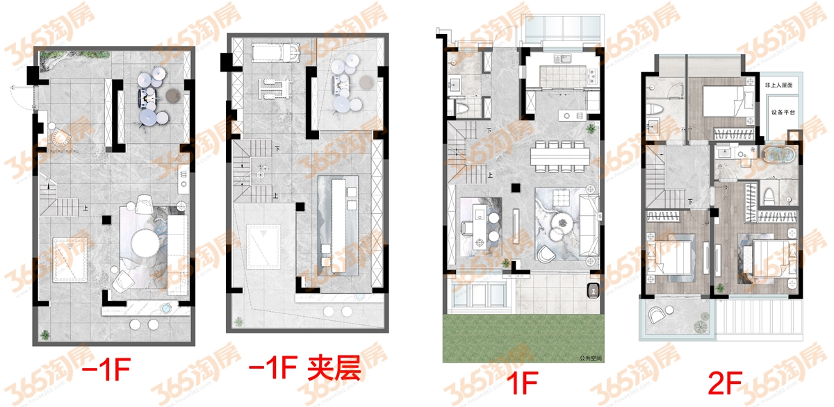 旭辉铂悦溪上楼盘户型图_无锡365淘房