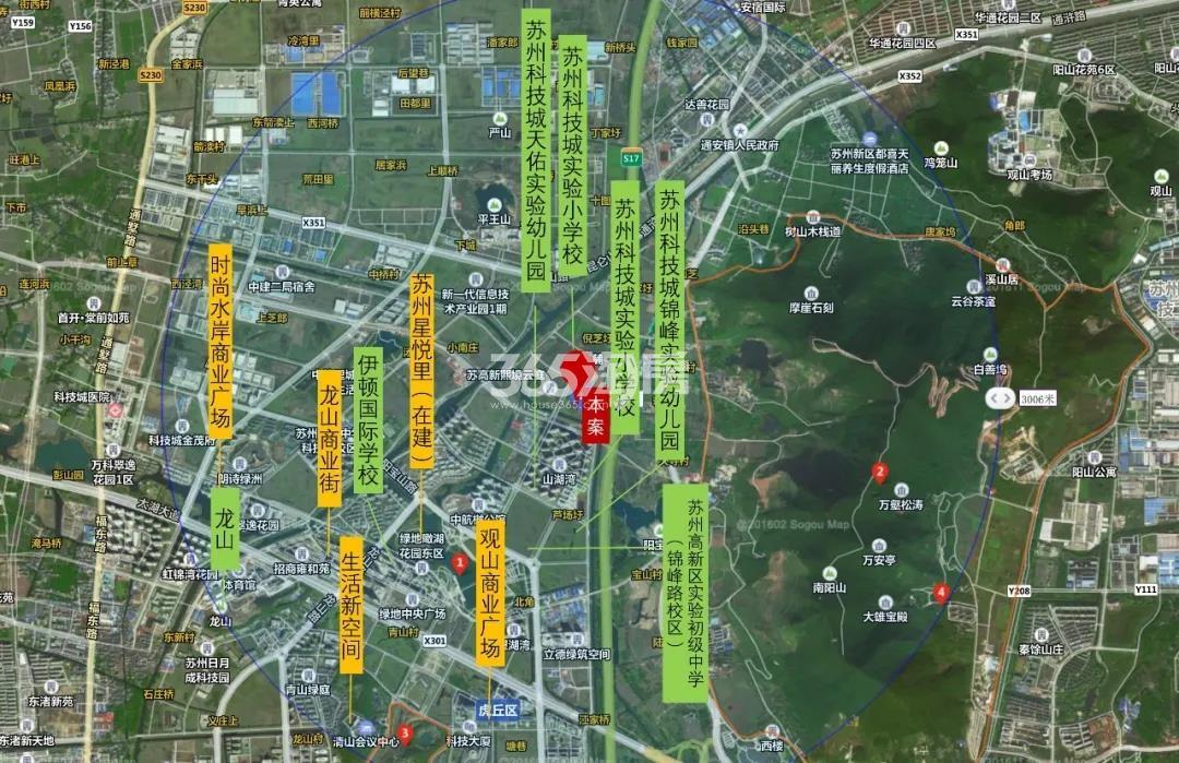 保利和光山语交通图