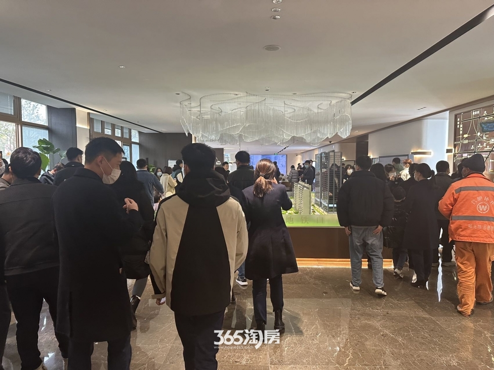 皖投·云启锦悦现场看房实景图（2022.12.10）
