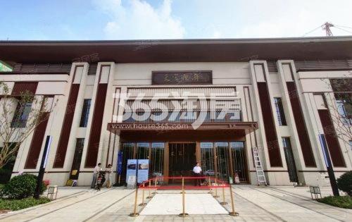 乐富强文宸悦府售楼部外观实景图（2021.1.7）