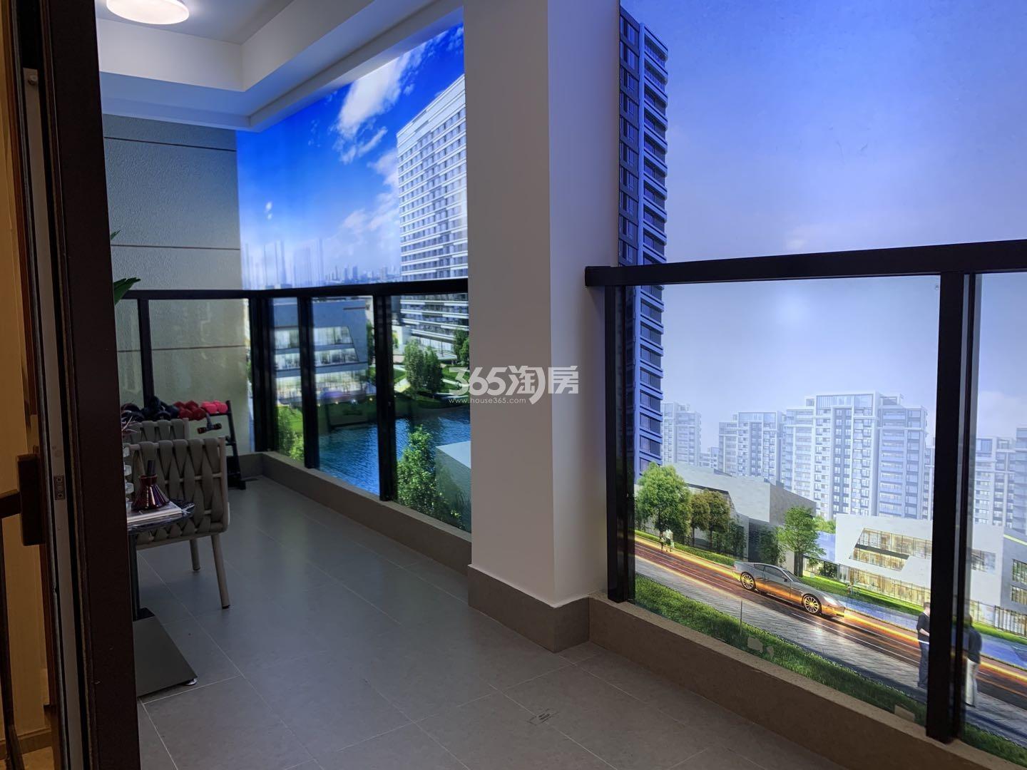 浅悦静庭115㎡户型样板间阳台