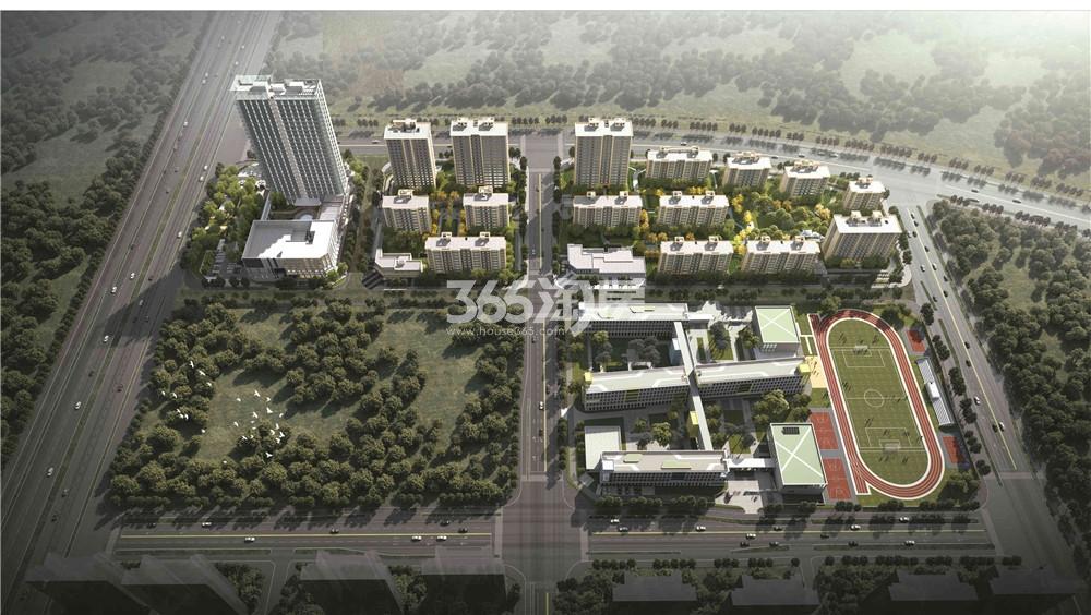 置地上玺鸟瞰图