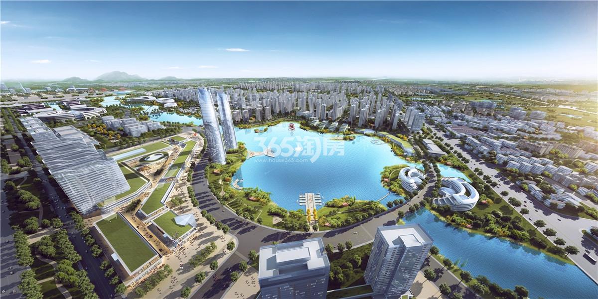 龙湖怡康·湖城大境周边运河新城规划示意图（2022.6.8）