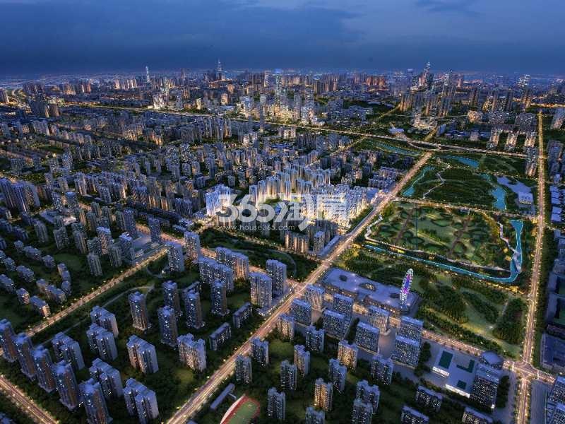 金地中央公园周边配套图
