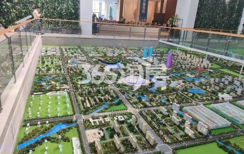 祥源花世界湖悦售楼部沙盘全貌实景图（2021.5.12）