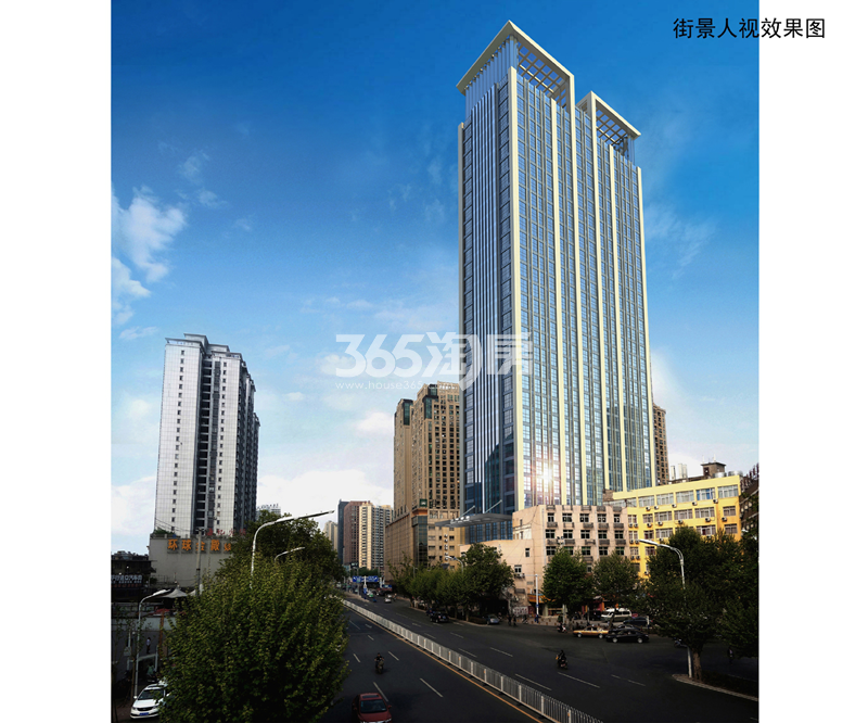 中天胜利58街景人视效果图