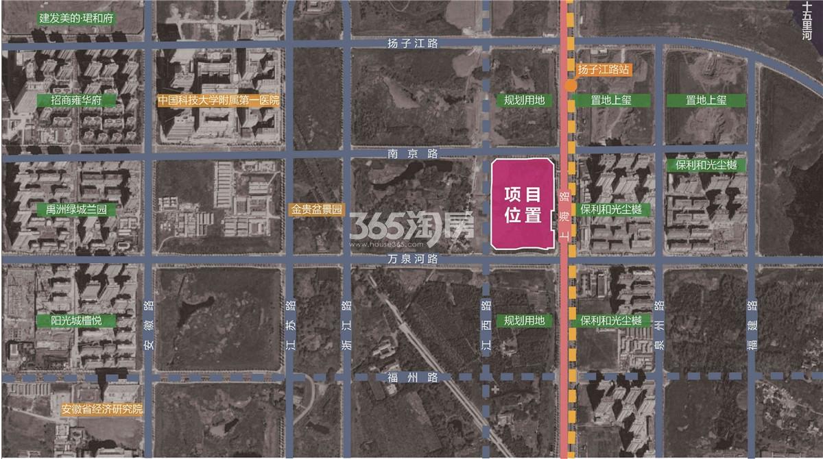 置地悦玺交通图