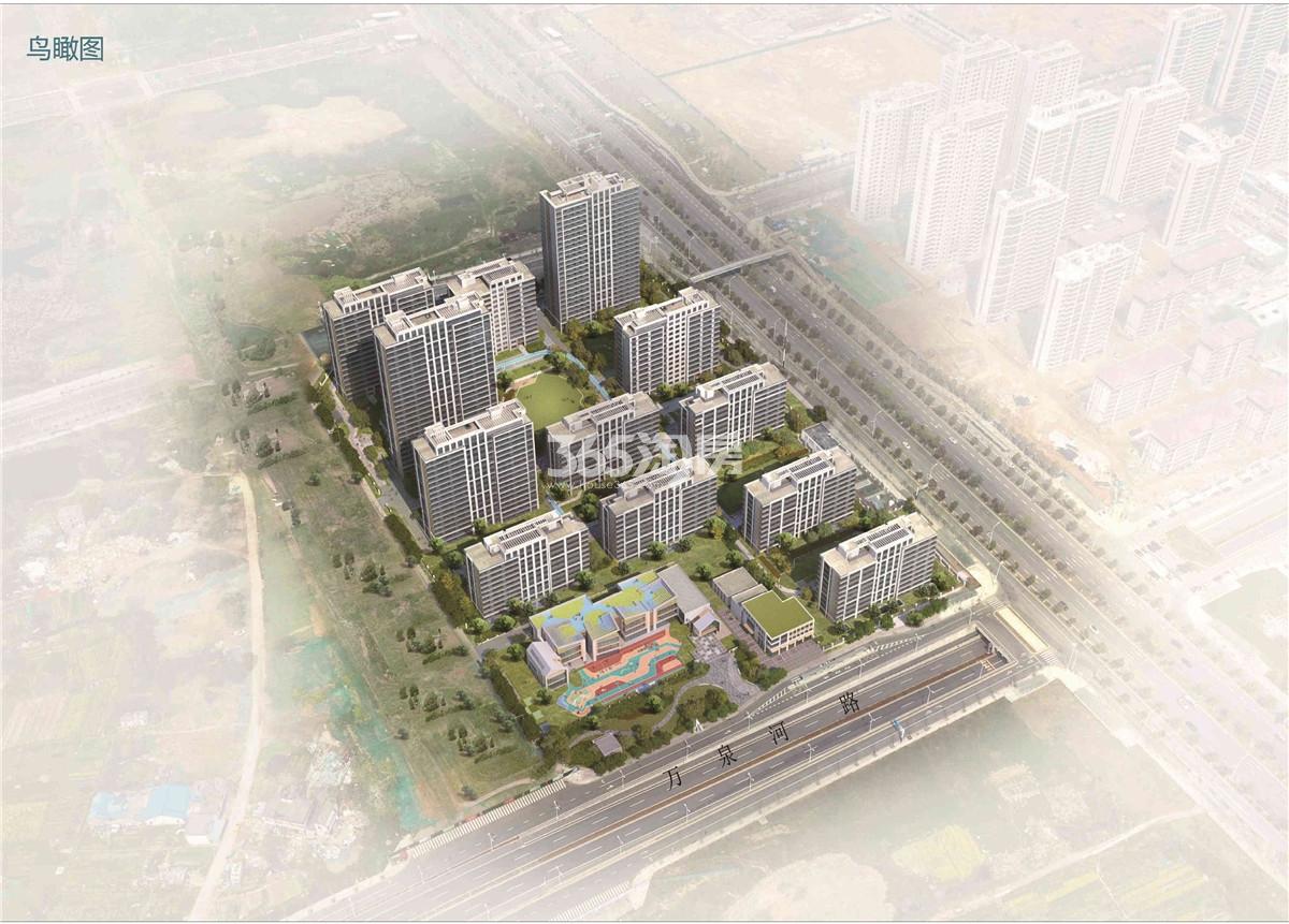 置地悦玺鸟瞰图